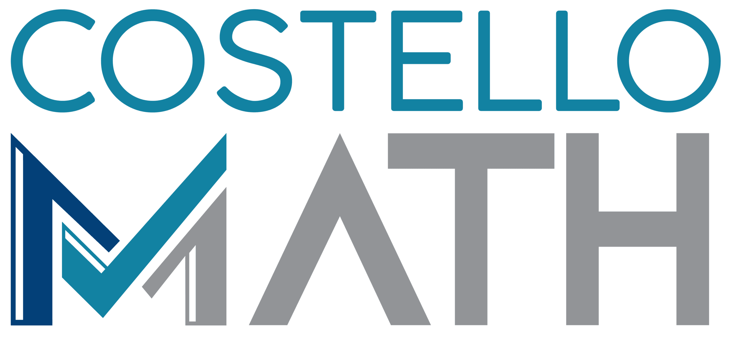 Logo Final Costello-Math-White